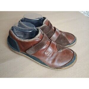 Merrell Hiking Walking Sz 9 Vienna Saddle Patchwork Leather Shoes Womens